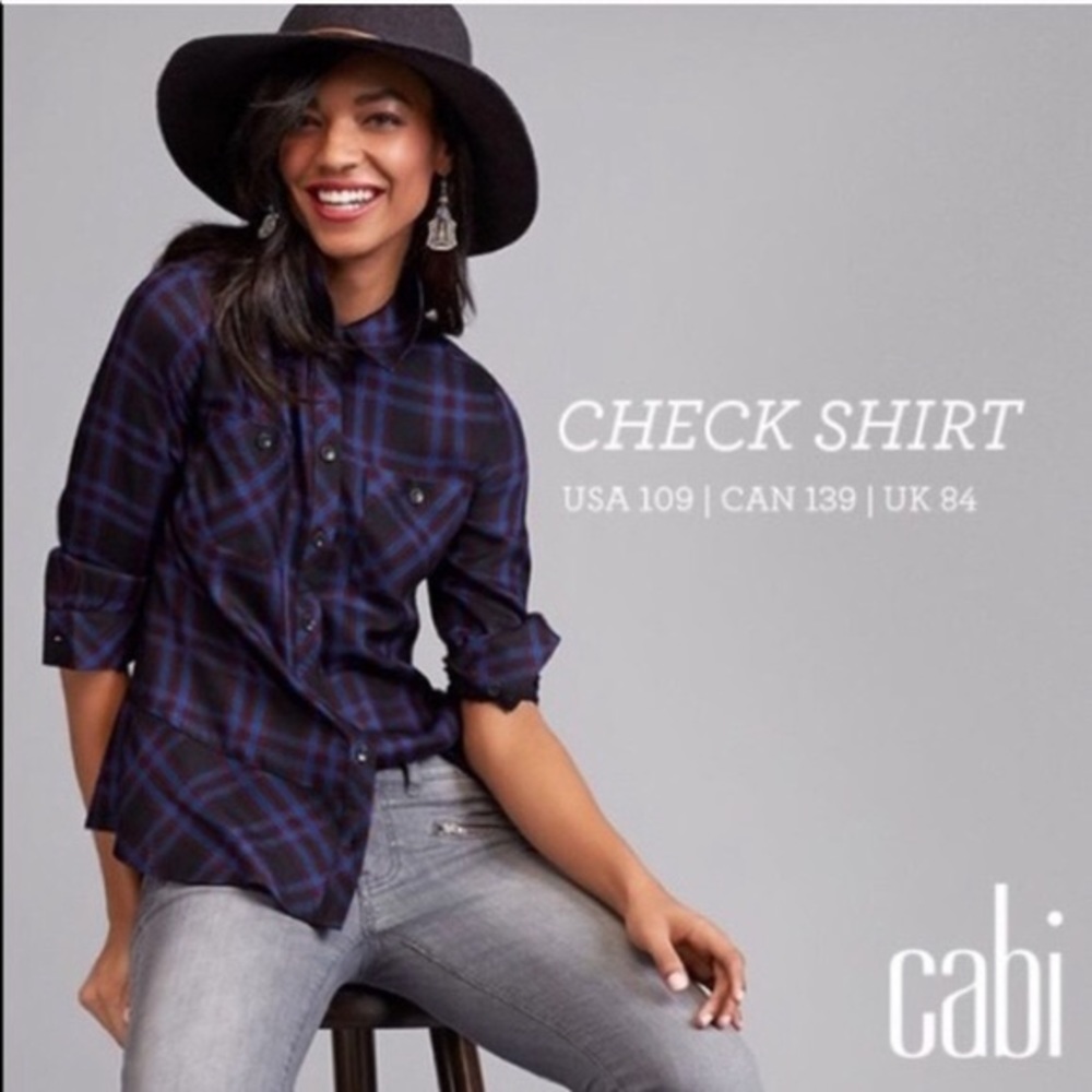 XS Cabi Check Shirt